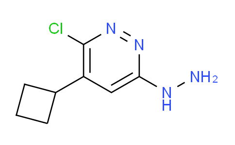 3-Chloro-4-cyclobutyl-6-hydrazinylpyridazine