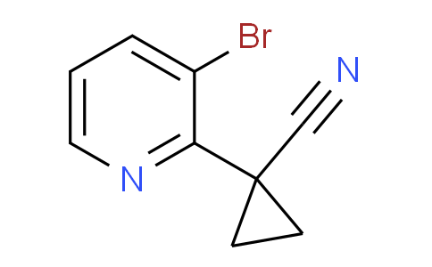 1-(3-Bromopyridin-2-yl)cyclopropanecarbonitrile