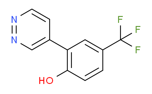 AM250138 | 1235407-03-0 | 2-(Pyridazin-4-yl)-4-(trifluoromethyl)phenol