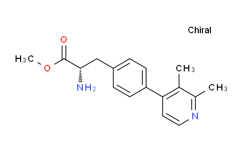 Methyl (S)-2-amino-3-(4-(2,3-dimethylpyridin-4-yl)phenyl)propanoate