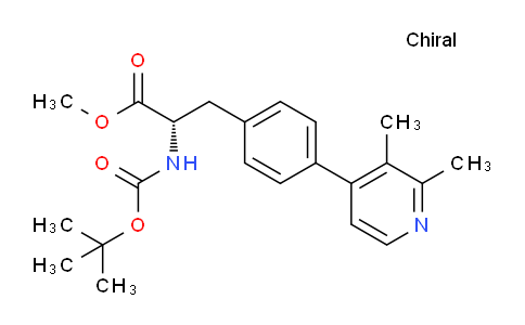 AM250148 | 1246829-07-1 | Methyl (s)-2-((tert-butoxycarbonyl)amino)-3-(4-(2,3-dimethylpyridin-4-yl)phenyl)propanoate