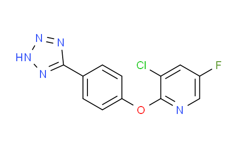 2-(4-(2H-Tetrazol-5-yl)phenoxy)-3-chloro-5-fluoropyridine