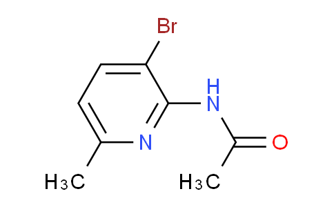 N-(3-bromo-6-methylpyridin-2-yl)acetamide