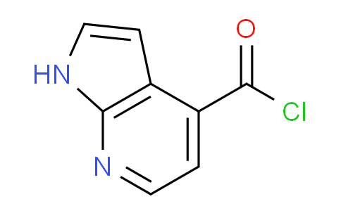 1H-Pyrrolo[2,3-b]pyridine-4-carbonyl chloride