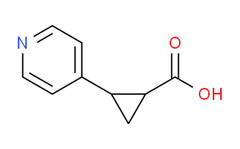 2-(Pyridin-4-yl)cyclopropane-1-carboxylic acid