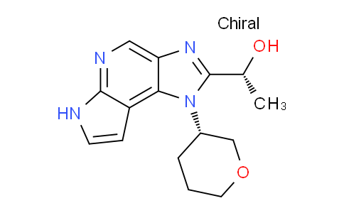 AM250186 | 1315485-91-6 | (R)-1-(1-((s)-tetrahydro-2h-pyran-3-yl)-1,6-dihydroimidazo[4,5-d]pyrrolo[2,3-b]pyridin-2-yl)ethanol
