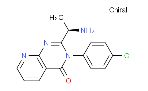 (R)-2-(1-Aminoethyl)-3-(4-chlorophenyl)pyrido[2,3-d]pyrimidin-4(3h)-one
