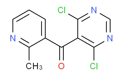 (4,6-Dichloropyrimidin-5-yl)(2-methylpyridin-3-yl)methanone