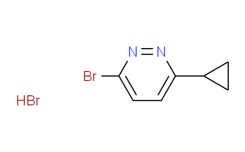 AM250199 | 2044706-90-1 | 3-Bromo-6-cyclopropylpyridazine hydrobromide