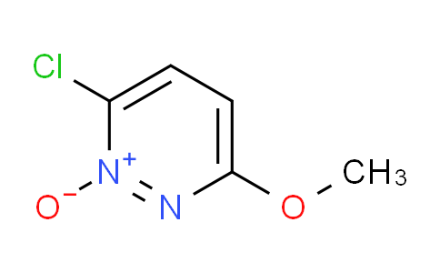 Pyridazine, 3-chloro-6-methoxy-, 2-oxide