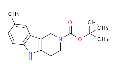 AM250225 | 1060980-53-1 | Tert-butyl 8-methyl-3,4-dihydro-1H-pyrido[4,3-b]indole-2(5h)-carboxylate