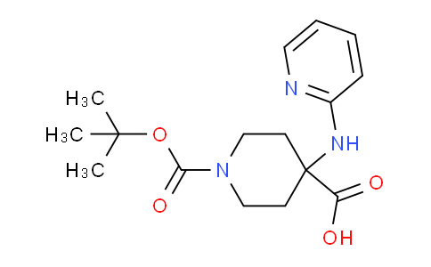 AM250232 | 1159835-37-6 | 1-(Tert-butoxycarbonyl)-4-(pyridin-2-ylamino)piperidine-4-carboxylic acid