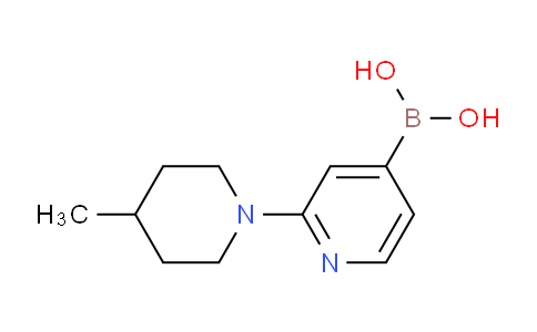 (2-(4-Methylpiperidin-1-yl)pyridin-4-yl)boronic acid