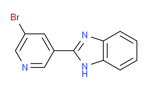 2-(5-Bromopyridin-3-yl)-1H-benzo[d]imidazole