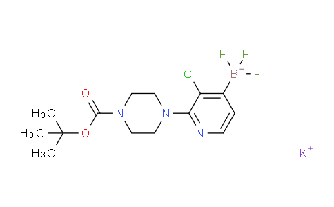 AM250330 | 1704704-41-5 | Potassium (2-(4-(tert-butoxycarbonyl)piperazin-1-yl)-3-chloropyridin-4-yl)trifluoroborate