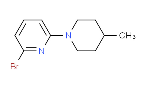 2-Bromo-6-(4-methylpiperidin-1-yl)pyridine