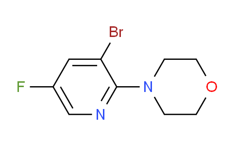 4-(3-Bromo-5-fluoropyridin-2-yl)morpholine