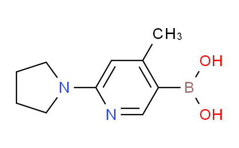 AM250353 | 1704069-45-3 | (4-Methyl-6-(pyrrolidin-1-yl)pyridin-3-yl)boronic acid
