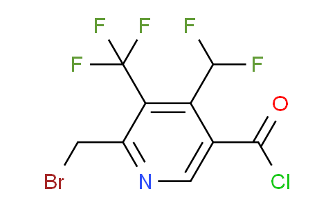 AM25058 | 1361876-61-0 | 2-(Bromomethyl)-4-(difluoromethyl)-3-(trifluoromethyl)pyridine-5-carbonyl chloride