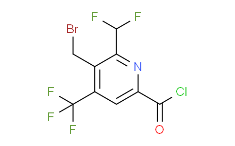 AM25077 | 1361735-48-9 | 3-(Bromomethyl)-2-(difluoromethyl)-4-(trifluoromethyl)pyridine-6-carbonyl chloride