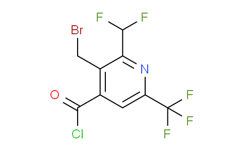 AM25080 | 1361818-59-8 | 3-(Bromomethyl)-2-(difluoromethyl)-6-(trifluoromethyl)pyridine-4-carbonyl chloride