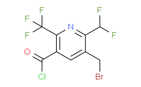 AM25081 | 1361801-48-0 | 3-(Bromomethyl)-2-(difluoromethyl)-6-(trifluoromethyl)pyridine-5-carbonyl chloride