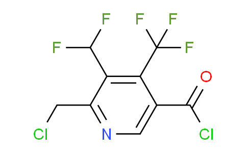 AM25104 | 1361852-99-4 | 2-(Chloromethyl)-3-(difluoromethyl)-4-(trifluoromethyl)pyridine-5-carbonyl chloride