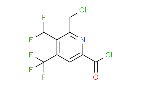 AM25105 | 1361807-97-7 | 2-(Chloromethyl)-3-(difluoromethyl)-4-(trifluoromethyl)pyridine-6-carbonyl chloride