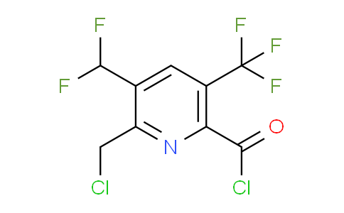 AM25107 | 1361895-31-9 | 2-(Chloromethyl)-3-(difluoromethyl)-5-(trifluoromethyl)pyridine-6-carbonyl chloride