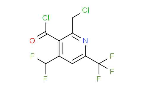 AM25114 | 1361799-19-0 | 2-(Chloromethyl)-4-(difluoromethyl)-6-(trifluoromethyl)pyridine-3-carbonyl chloride