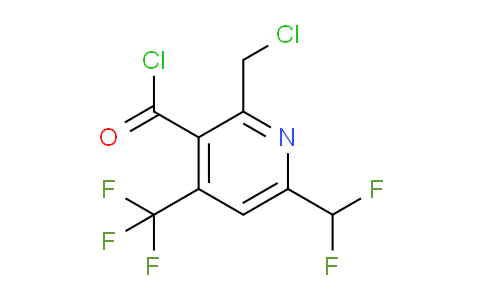 AM25124 | 1361492-84-3 | 2-(Chloromethyl)-6-(difluoromethyl)-4-(trifluoromethyl)pyridine-3-carbonyl chloride