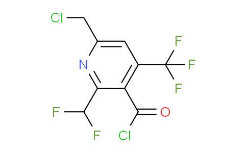 AM25125 | 1361822-84-5 | 6-(Chloromethyl)-2-(difluoromethyl)-4-(trifluoromethyl)pyridine-3-carbonyl chloride