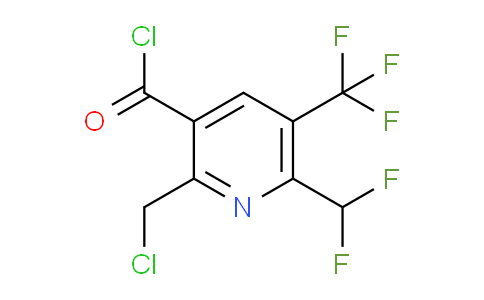 AM25126 | 1361780-00-8 | 2-(Chloromethyl)-6-(difluoromethyl)-5-(trifluoromethyl)pyridine-3-carbonyl chloride