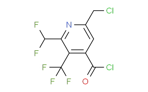 AM25127 | 1361768-99-1 | 6-(Chloromethyl)-2-(difluoromethyl)-3-(trifluoromethyl)pyridine-4-carbonyl chloride