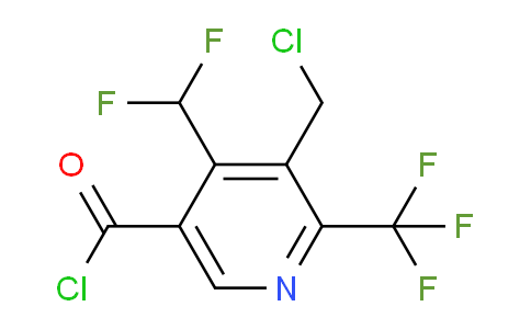 AM25134 | 1361808-12-9 | 3-(Chloromethyl)-4-(difluoromethyl)-2-(trifluoromethyl)pyridine-5-carbonyl chloride