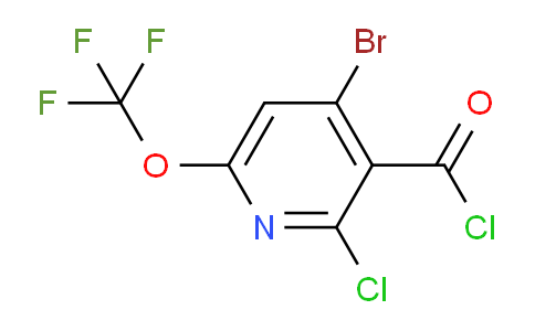AM25148 | 1806210-99-0 | 4-Bromo-2-chloro-6-(trifluoromethoxy)pyridine-3-carbonyl chloride