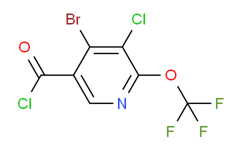 AM25150 | 1803437-60-6 | 4-Bromo-3-chloro-2-(trifluoromethoxy)pyridine-5-carbonyl chloride