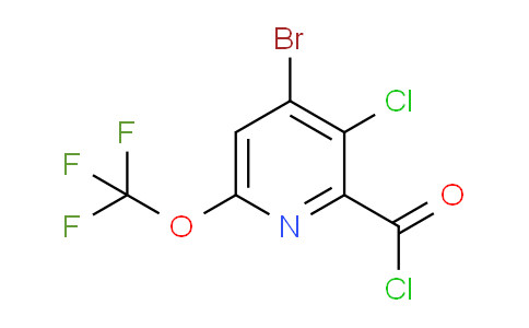AM25151 | 1804645-64-4 | 4-Bromo-3-chloro-6-(trifluoromethoxy)pyridine-2-carbonyl chloride