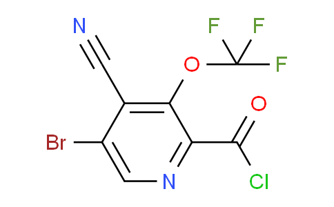 AM25152 | 1806157-73-2 | 5-Bromo-4-cyano-3-(trifluoromethoxy)pyridine-2-carbonyl chloride