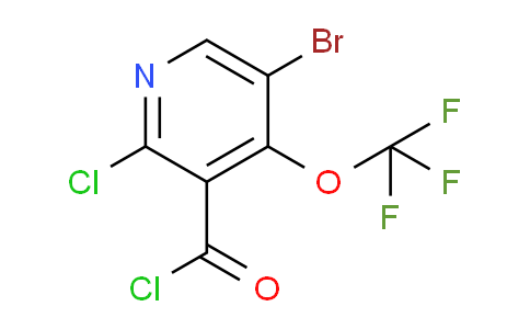 5-Bromo-2-chloro-4-(trifluoromethoxy)pyridine-3-carbonyl chloride