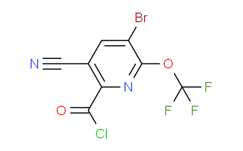 AM25155 | 1804597-74-7 | 3-Bromo-5-cyano-2-(trifluoromethoxy)pyridine-6-carbonyl chloride
