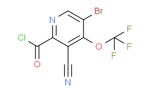 AM25156 | 1806105-80-5 | 5-Bromo-3-cyano-4-(trifluoromethoxy)pyridine-2-carbonyl chloride