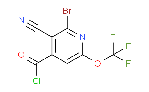 AM25162 | 1806199-21-2 | 2-Bromo-3-cyano-6-(trifluoromethoxy)pyridine-4-carbonyl chloride