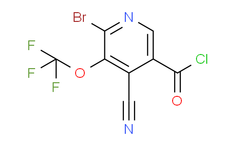 AM25164 | 1803985-44-5 | 2-Bromo-4-cyano-3-(trifluoromethoxy)pyridine-5-carbonyl chloride