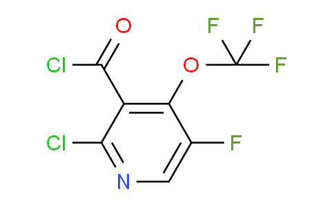 AM25169 | 1806163-98-3 | 2-Chloro-5-fluoro-4-(trifluoromethoxy)pyridine-3-carbonyl chloride