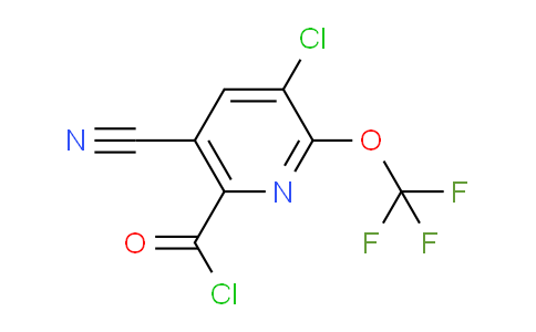 AM25179 | 1806197-84-1 | 3-Chloro-5-cyano-2-(trifluoromethoxy)pyridine-6-carbonyl chloride