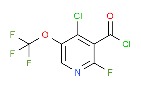 AM25184 | 1804619-51-9 | 4-Chloro-2-fluoro-5-(trifluoromethoxy)pyridine-3-carbonyl chloride