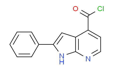 AM25207 | 1261598-71-3 | 2-Phenyl-1H-pyrrolo[2,3-b]pyridine-4-carbonyl chloride