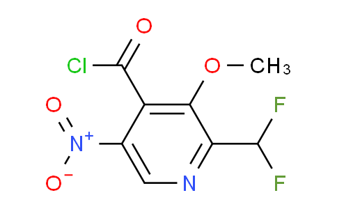 AM25208 | 1361788-35-3 | 2-(Difluoromethyl)-3-methoxy-5-nitropyridine-4-carbonyl chloride