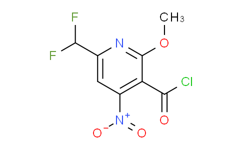 AM25233 | 1361822-83-4 | 6-(Difluoromethyl)-2-methoxy-4-nitropyridine-3-carbonyl chloride